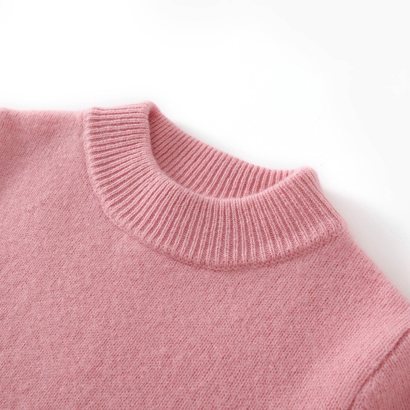 Bērnu vilnas džemperis no 100% vilnas, bieza adījuma ar iekšējo flīsa odere