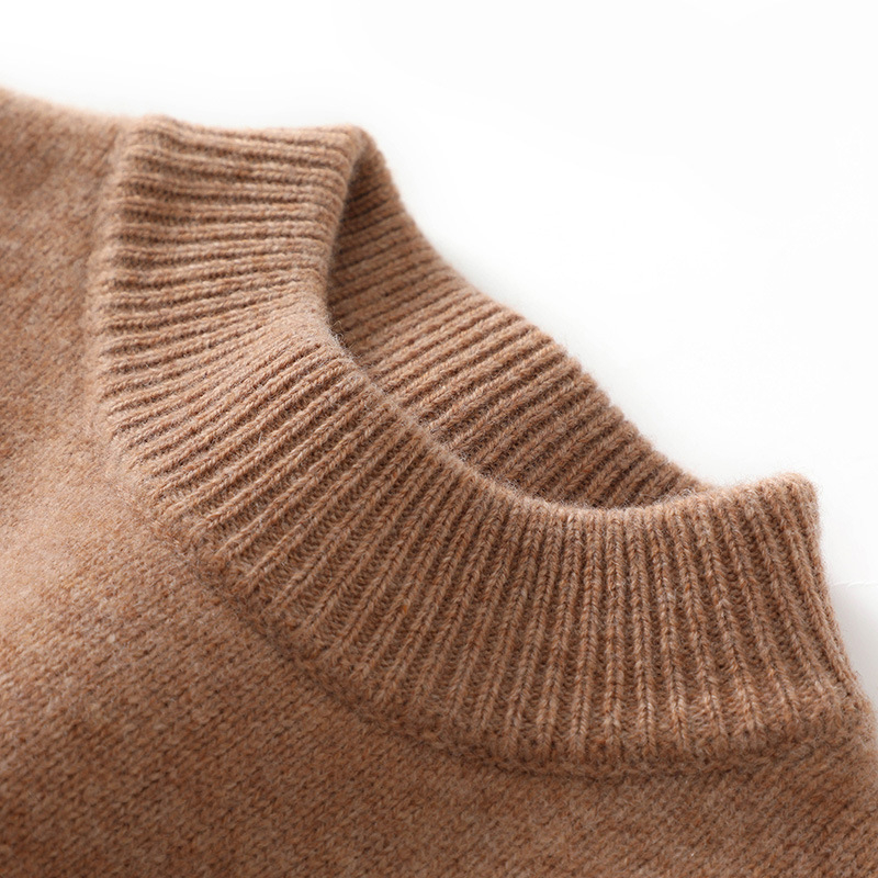 Bērnu vilnas džemperis no 100% vilnas, bieza adījuma ar iekšējo flīsa odere