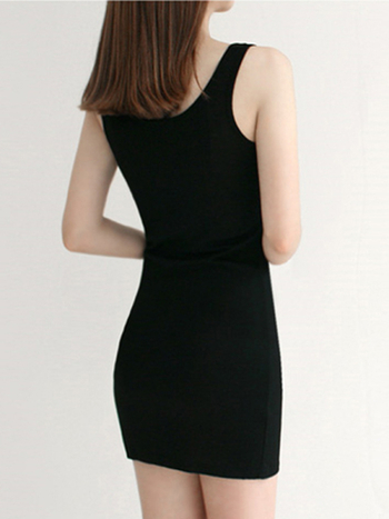 Princess Town kokvilnas kleita ar siksnām, slaigs siluets, vidēja garuma, dubultās siksnas