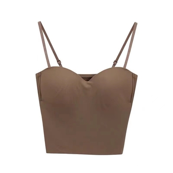 Beiyuer Camisole – Nīlona audums, 70–80% nālona saturs, bezšuvju dizains, V formas izgriezums, 181–200 g/m2