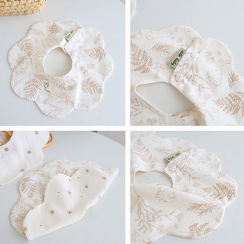 Vodootporni dječji bib od pamuka, s motivom priče i crtića, lagan za održavanje, za uzrast 0–3 godina, unisex