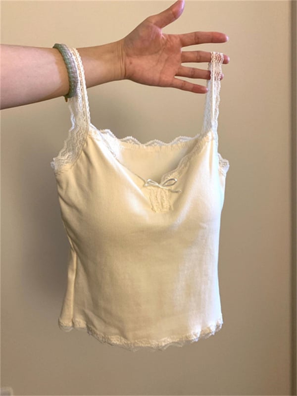 Bustier top ar mežģīņu apdari, divas siksnas, 100% kokvilna, A līnijas siluets, īss garums 40–50 cm