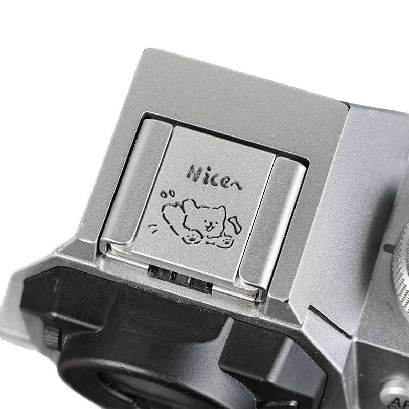 Κάλυμμα ζεστής υποδοχής κάμερας για Fuji X-T50, X-M5, X-S20, X-T30, X100V — Ανθεκτικό στη σκόνη και διακοσμητικό