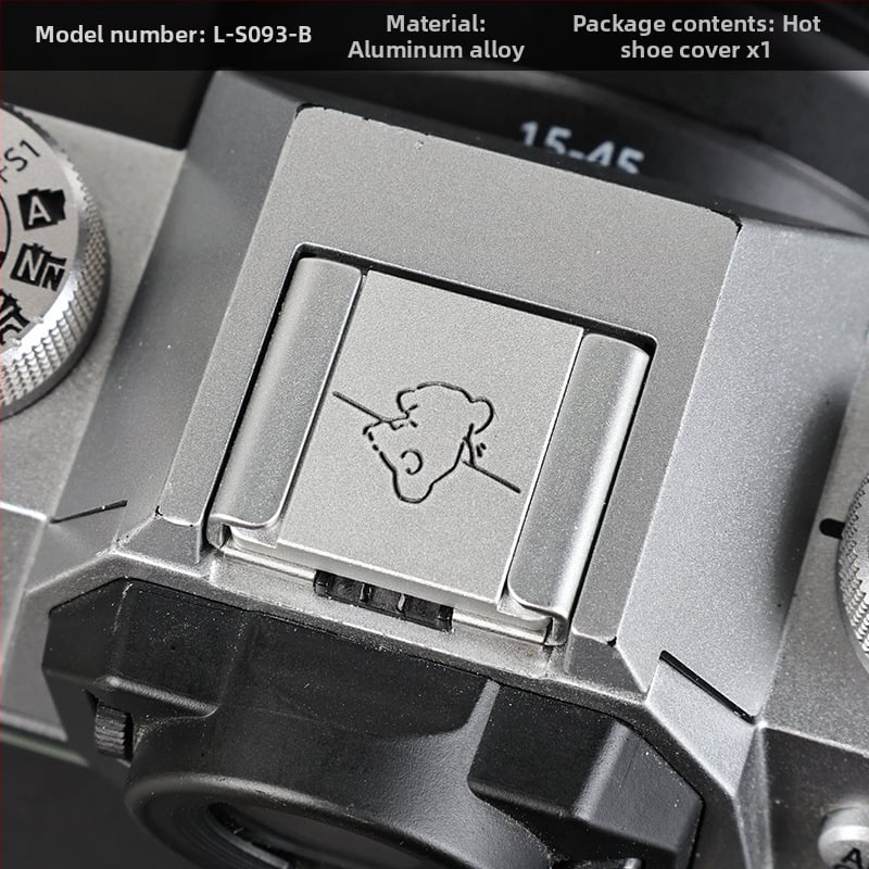 Κάλυμμα ζεστής υποδοχής κάμερας για Fuji X-T50, X-M5, X-S20, X-T30, X100V — Ανθεκτικό στη σκόνη και διακοσμητικό