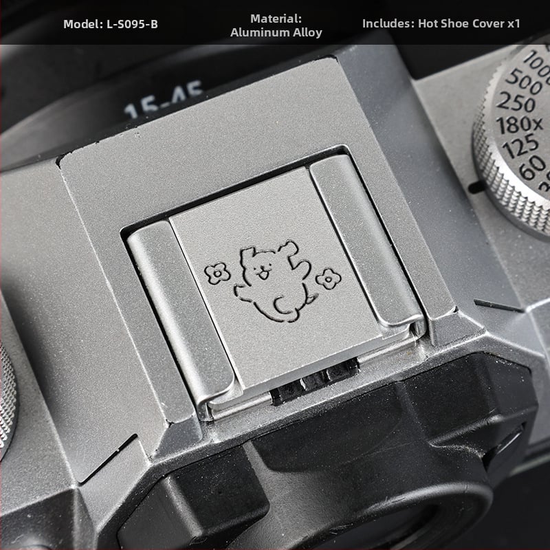 Κάλυμμα ζεστής υποδοχής κάμερας για Fuji X-T50, X-M5, X-S20, X-T30, X100V — Ανθεκτικό στη σκόνη και διακοσμητικό