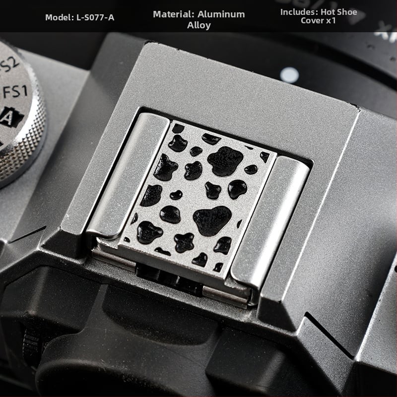 Κάλυμμα ζεστής υποδοχής κάμερας για Fuji X-T50, X-M5, X-S20, X-T30, X100V — Ανθεκτικό στη σκόνη και διακοσμητικό