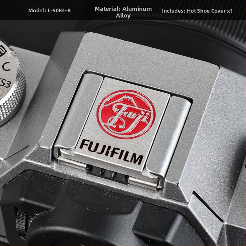 Κάλυμμα ζεστής υποδοχής κάμερας για Fuji X-T50, X-M5, X-S20, X-T30, X100V — Ανθεκτικό στη σκόνη και διακοσμητικό