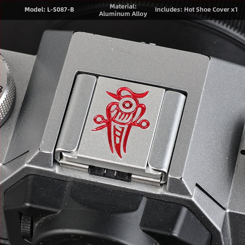 Κάλυμμα ζεστής υποδοχής κάμερας για Fuji X-T50, X-M5, X-S20, X-T30, X100V — Ανθεκτικό στη σκόνη και διακοσμητικό