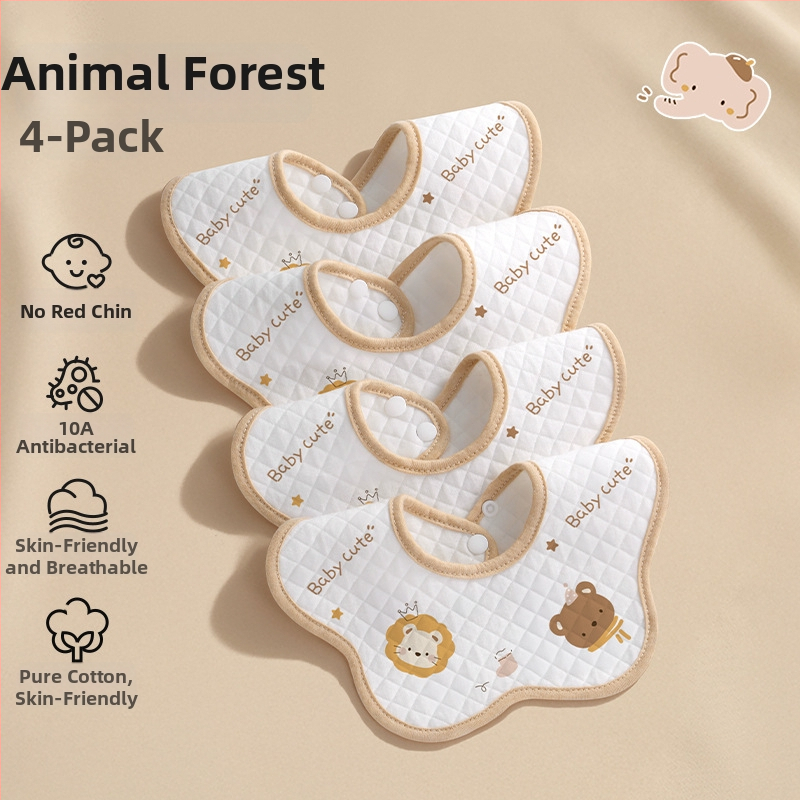 Bavete bērniem no 100% kokvilnas, uzsūcīga un ātri žūstoša, antibakteriāla 10a, derīga zīdaiņiem un bērniem līdz 6 gadu vecumam