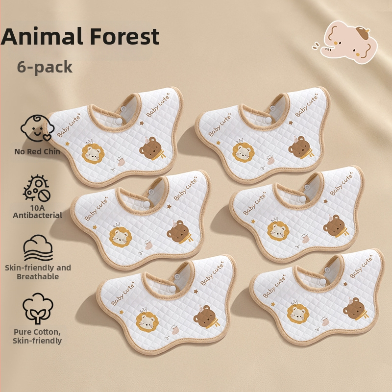 Bavete bērniem no 100% kokvilnas, uzsūcīga un ātri žūstoša, antibakteriāla 10a, derīga zīdaiņiem un bērniem līdz 6 gadu vecumam