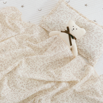 Bree Time Beebi puuvillane rätik - kahekordne, 40s lõng, trükkimine, 200–300 g