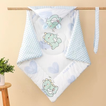 Dječji quilt wrap od 100% pamuka za novorođenčad, sve sezone, brenda Cute beixing, sigurnosna klasa A