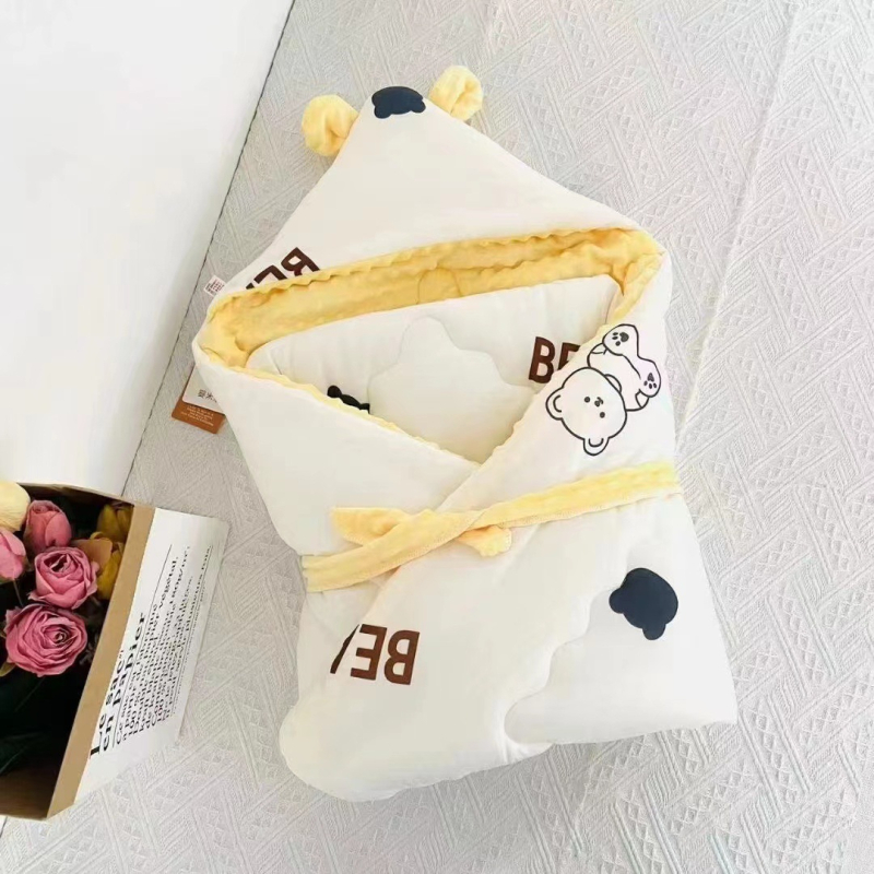 Dječji quilt wrap od 100% pamuka za novorođenčad, sve sezone, brenda Cute beixing, sigurnosna klasa A
