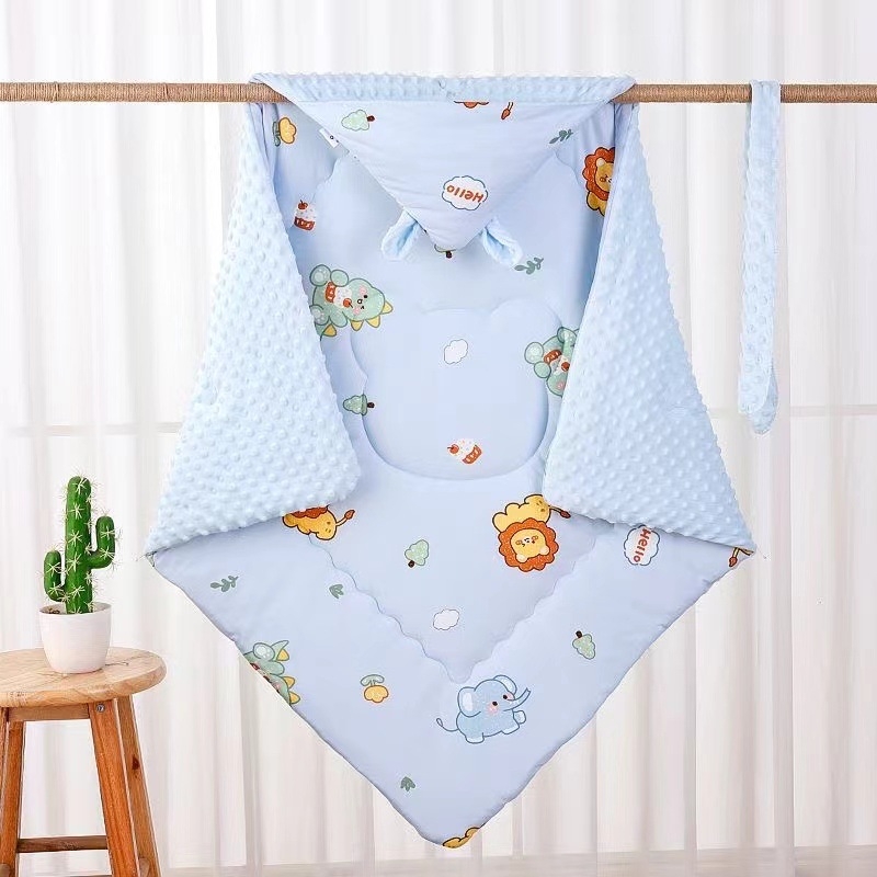 Dječji quilt wrap od 100% pamuka za novorođenčad, sve sezone, brenda Cute beixing, sigurnosna klasa A