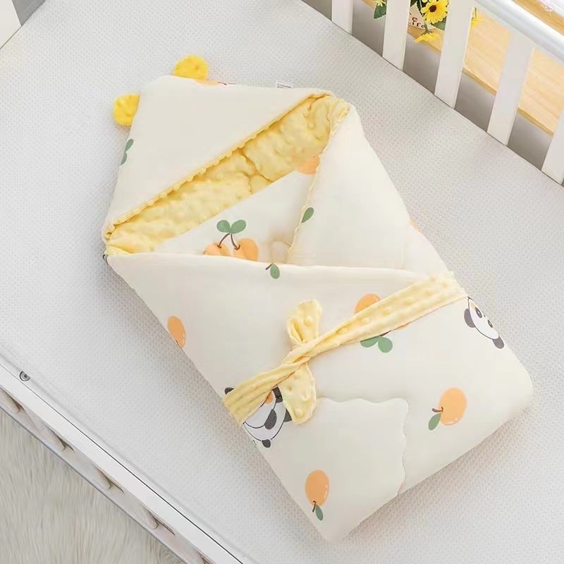 Dječji quilt wrap od 100% pamuka za novorođenčad, sve sezone, brenda Cute beixing, sigurnosna klasa A