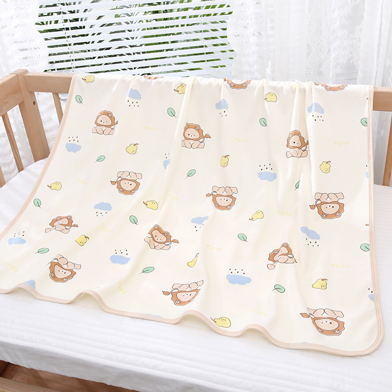 Zīdaiņu šalle no 100% kokvilnas | Jing xiao mian | vecums 0–12 mēneši | Drošības klase A | Zīmējumi: dzīvnieki, svītras, karikatūras, galvas statuja, ziedi | Sezonas: vasara, pavasaris, rudens, ziema