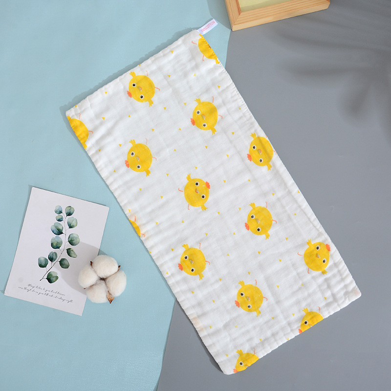 Kuuekihiline puuvillane beebide käterätt, marli näopäevik, kõrge tihedusega Seersucker