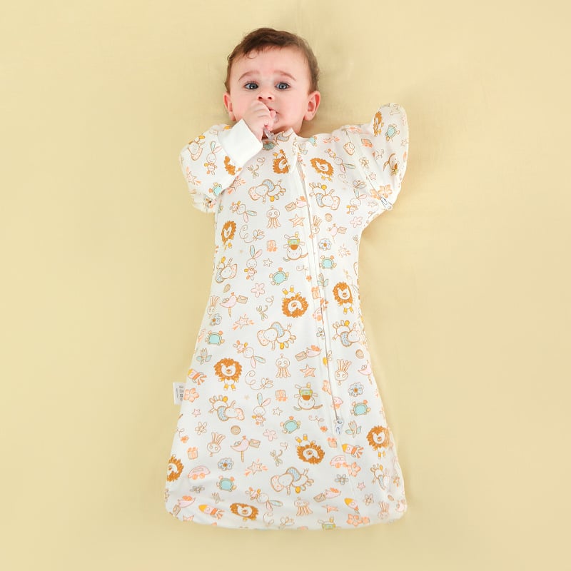 Bērnu savijamā sega – 100% kokvilna, no dzimšanas līdz 12 mēnešiem, raksts: karikatūra, drošības klase A, visiem sezonām