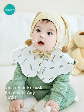 Zīdaiņu saliņa divpusēja, ūdensizturīga, kokvilna virs 95%, karikatūras raksts, 0–1 gadu vecumam