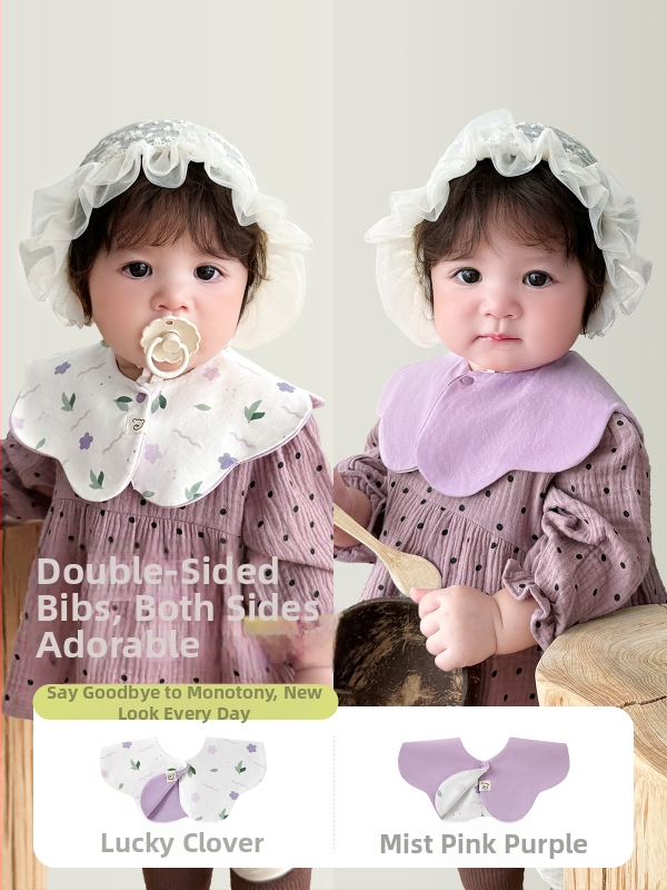 Zīdaiņu saliņa divpusēja, ūdensizturīga, kokvilna virs 95%, karikatūras raksts, 0–1 gadu vecumam