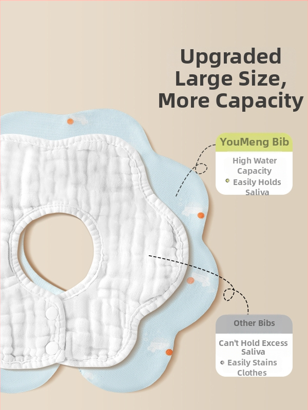 Zīdaiņu saliņa divpusēja, ūdensizturīga, kokvilna virs 95%, karikatūras raksts, 0–1 gadu vecumam