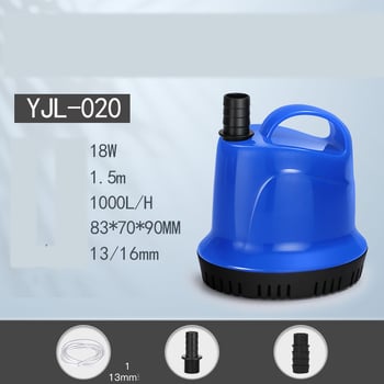 Panardinamas akvariumo siurblys, vandens siurblys, mažas dugno siurbimo siurblys, cirkuliacinis vandens siurblys su filtru, itin tylus žuvų atliekų siurbimas, vandens keitimas