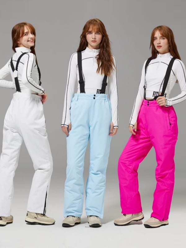 Unisex skijaške hlače, vjetroodporne i vodootporne, prozračne, Oxford tkanina, stil 8007