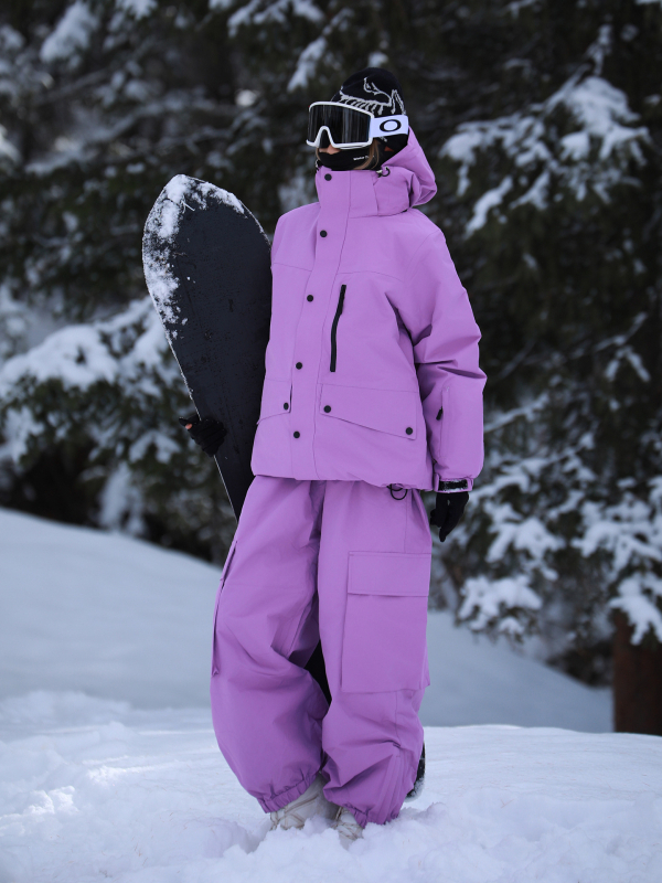 Unisex skijaški komplet: vodootporan, otporan na vjetar, topao s P cotton punom, za zimske sportove