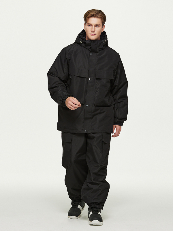 Unisex skijaški komplet: vodootporan, otporan na vjetar, topao s P cotton punom, za zimske sportove