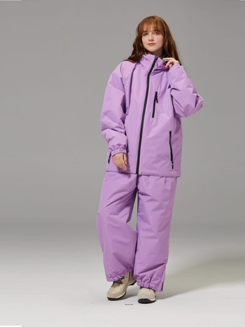 Unisex skijaški komplet, jednofarbe, pogodan za snowboard i skijanje, novi model