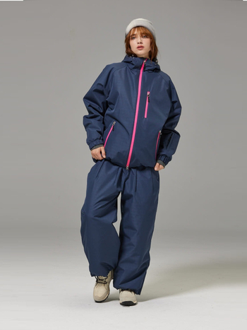 Unisex skijaški komplet, jednofarbe, pogodan za snowboard i skijanje, novi model