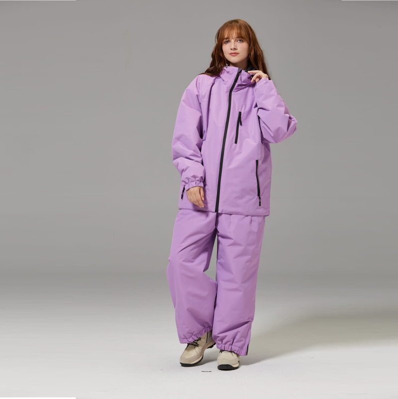 Unisex skijaški komplet, jednofarbe, pogodan za snowboard i skijanje, novi model