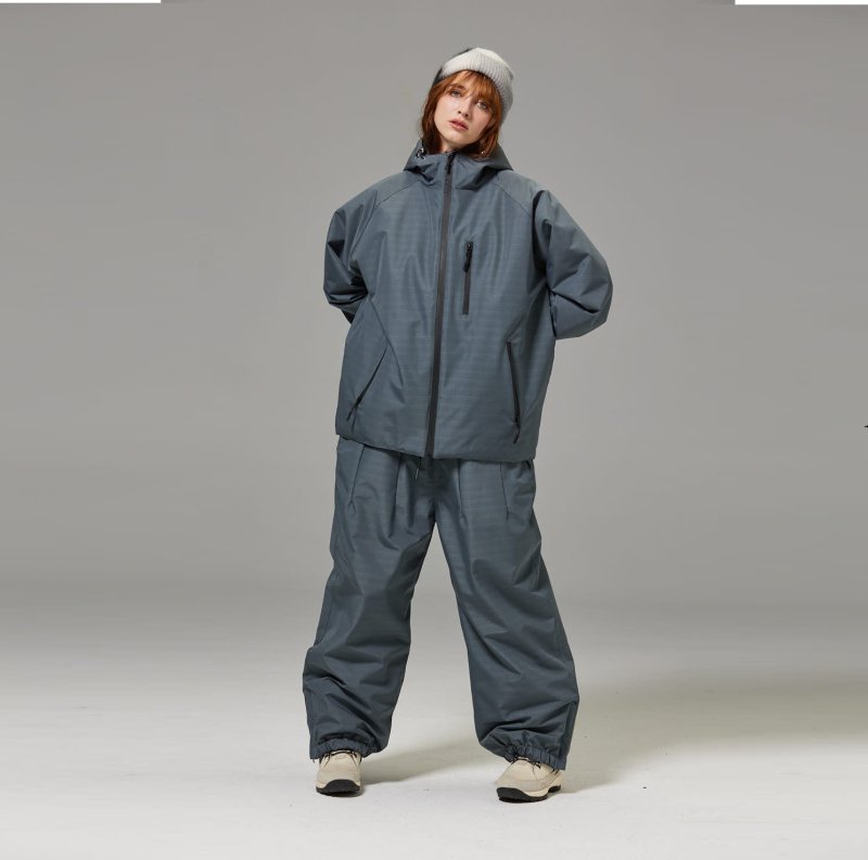 Unisex skijaški komplet, jednofarbe, pogodan za snowboard i skijanje, novi model
