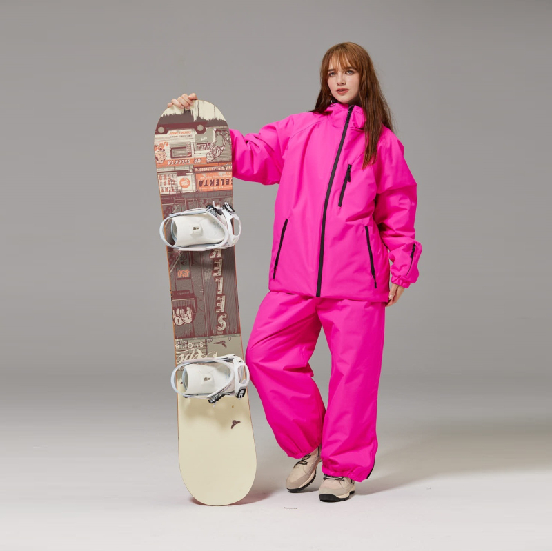 Unisex skijaški komplet, jednofarbe, pogodan za snowboard i skijanje, novi model