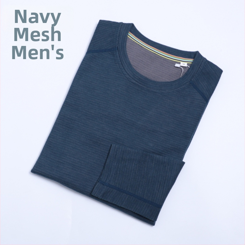 Merino vilnas ātri žūstošanas komplekts - Unisex, vienkrāsains raksts, vilnas-poliester audums, sezona: ziema, pavasaris, rudens