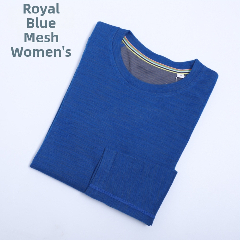 Merino vilnas ātri žūstošanas komplekts - Unisex, vienkrāsains raksts, vilnas-poliester audums, sezona: ziema, pavasaris, rudens