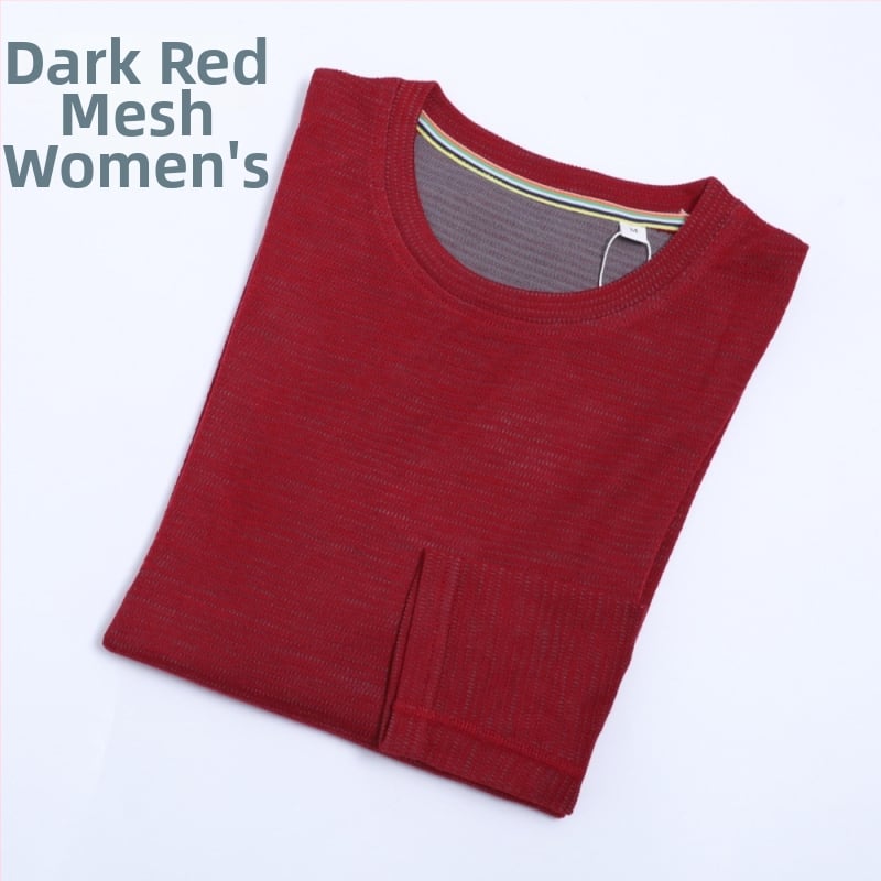 Merino vilnas ātri žūstošanas komplekts - Unisex, vienkrāsains raksts, vilnas-poliester audums, sezona: ziema, pavasaris, rudens