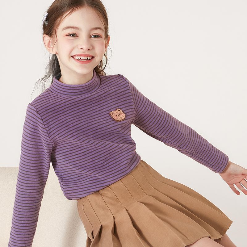 Meitenēm garām piedurknēm kokvilnas T-krekls, 95% kokvilna, vecuma grupas 3–8 un 8+, pavasaris un rudens, drošības klase A