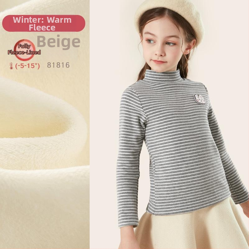 Meitenēm garām piedurknēm kokvilnas T-krekls, 95% kokvilna, vecuma grupas 3–8 un 8+, pavasaris un rudens, drošības klase A