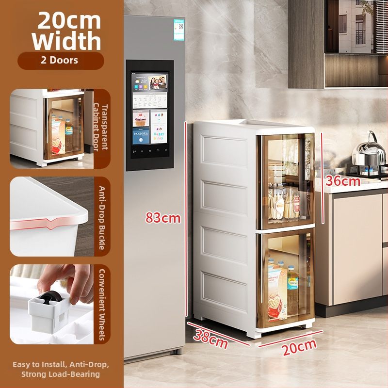 Peng Chao uzglabāšanas skapis, PP materiāls, uz grīdas montāža, modelis 2020, vienkāršs un moderns stils