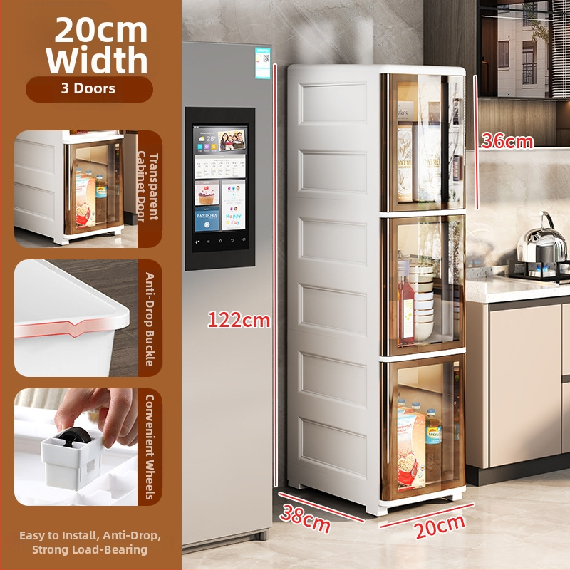 Peng Chao uzglabāšanas skapis, PP materiāls, uz grīdas montāža, modelis 2020, vienkāršs un moderns stils