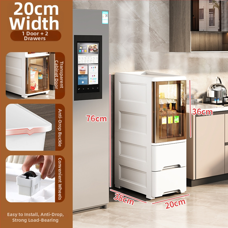 Peng Chao uzglabāšanas skapis, PP materiāls, uz grīdas montāža, modelis 2020, vienkāršs un moderns stils