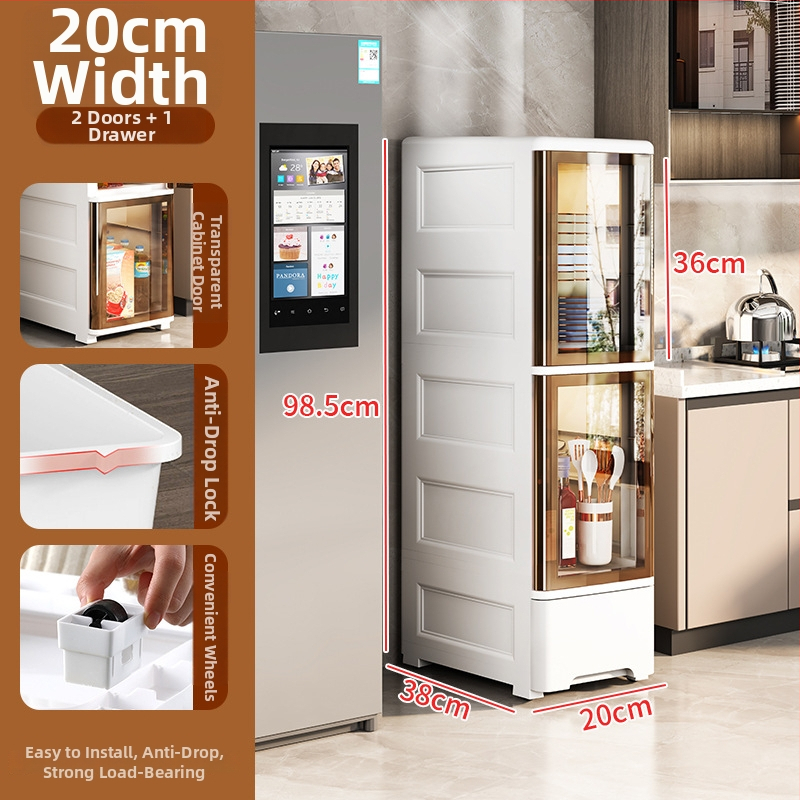 Peng Chao uzglabāšanas skapis, PP materiāls, uz grīdas montāža, modelis 2020, vienkāršs un moderns stils