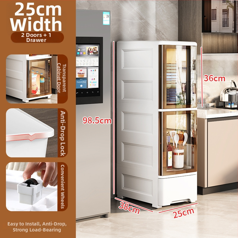 Peng Chao uzglabāšanas skapis, PP materiāls, uz grīdas montāža, modelis 2020, vienkāršs un moderns stils