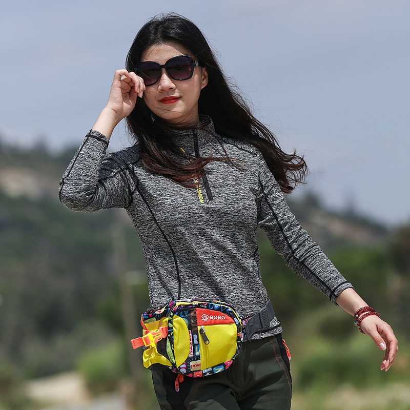 Sievietes āra ātri žūstošs T-krekls – mitruma vadīšana, ķīmisko šķiedru maisījums