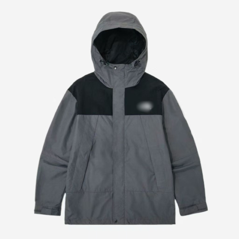 Bērnu jaka: vēja izturīga un ūdensnecaurlaidīga, ar kapuci, 7–12 gadiem, ziemas, pavasara un rudens sezonai