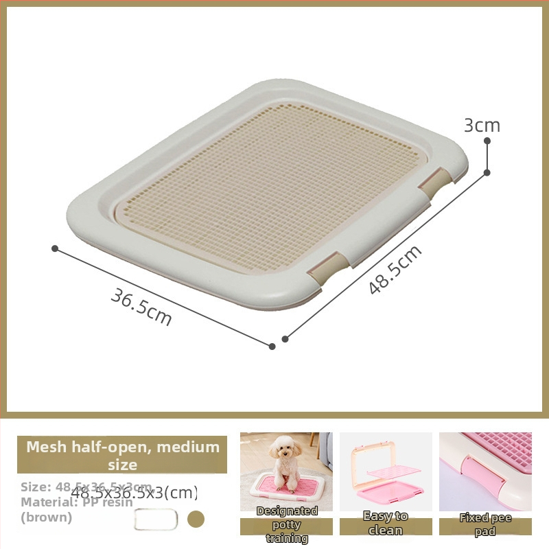 Πατάκι τουαλέτας σκύλων με πλέγμα για μικρές και μεσαίες ράτσες, ανθεκτικό στις πιτσιλιές και διατηρεί τα πόδια στεγνά. Μάρκα: Alice; Υλικό: Πλαστικό; Δεν εισάγεται