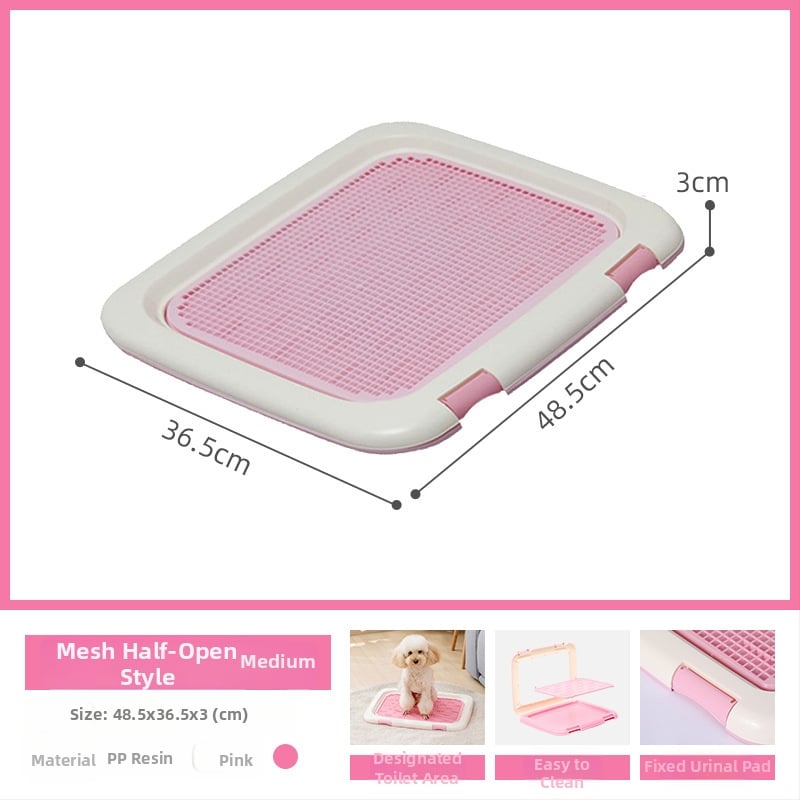 Πατάκι τουαλέτας σκύλων με πλέγμα για μικρές και μεσαίες ράτσες, ανθεκτικό στις πιτσιλιές και διατηρεί τα πόδια στεγνά. Μάρκα: Alice; Υλικό: Πλαστικό; Δεν εισάγεται