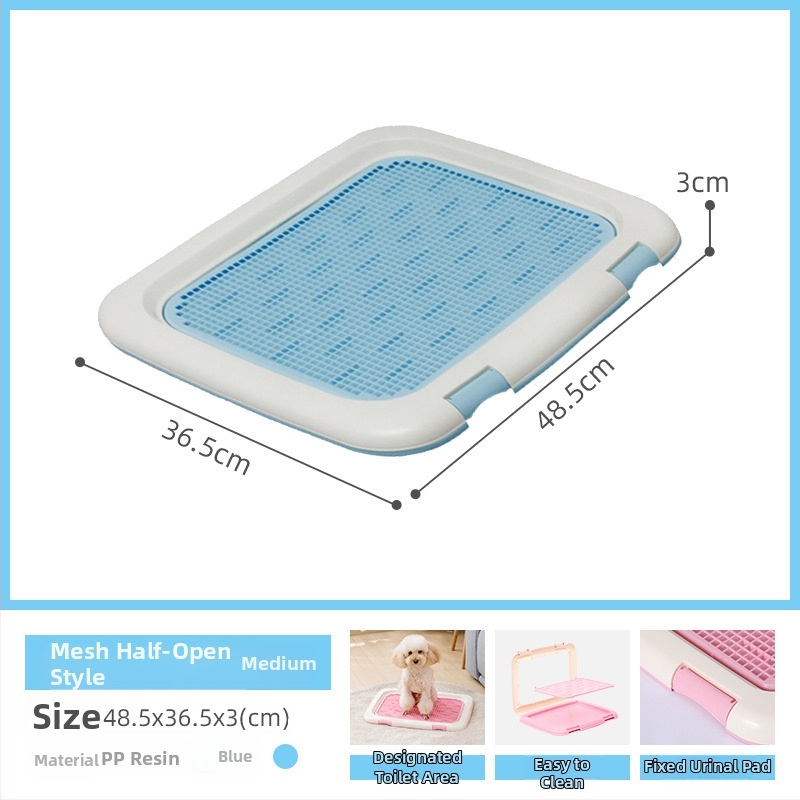 Πατάκι τουαλέτας σκύλων με πλέγμα για μικρές και μεσαίες ράτσες, ανθεκτικό στις πιτσιλιές και διατηρεί τα πόδια στεγνά. Μάρκα: Alice; Υλικό: Πλαστικό; Δεν εισάγεται