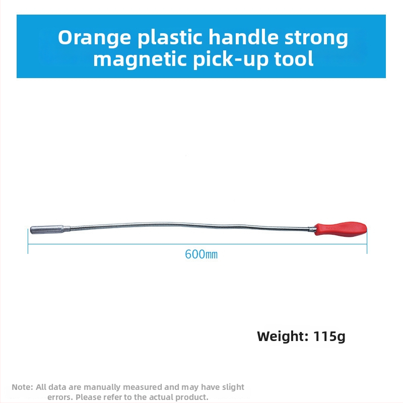 Magnētiskā sūkšanas nūjiņa – saliekama, mājas lietošanai, metriskā un imperiālā formātā, 1 komplekts